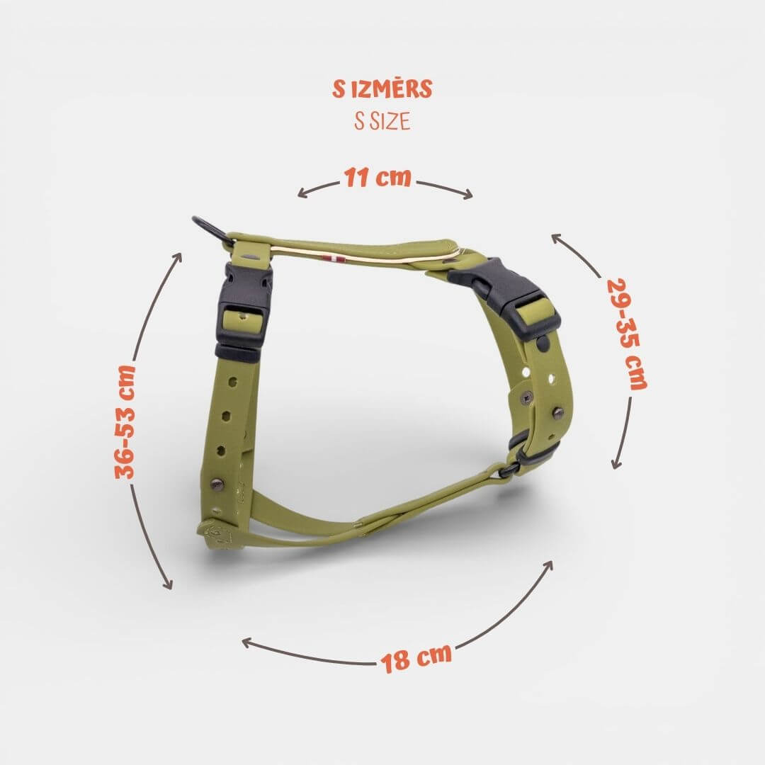 EasyFit Anatomical Waterproof Dog Harness - Brown