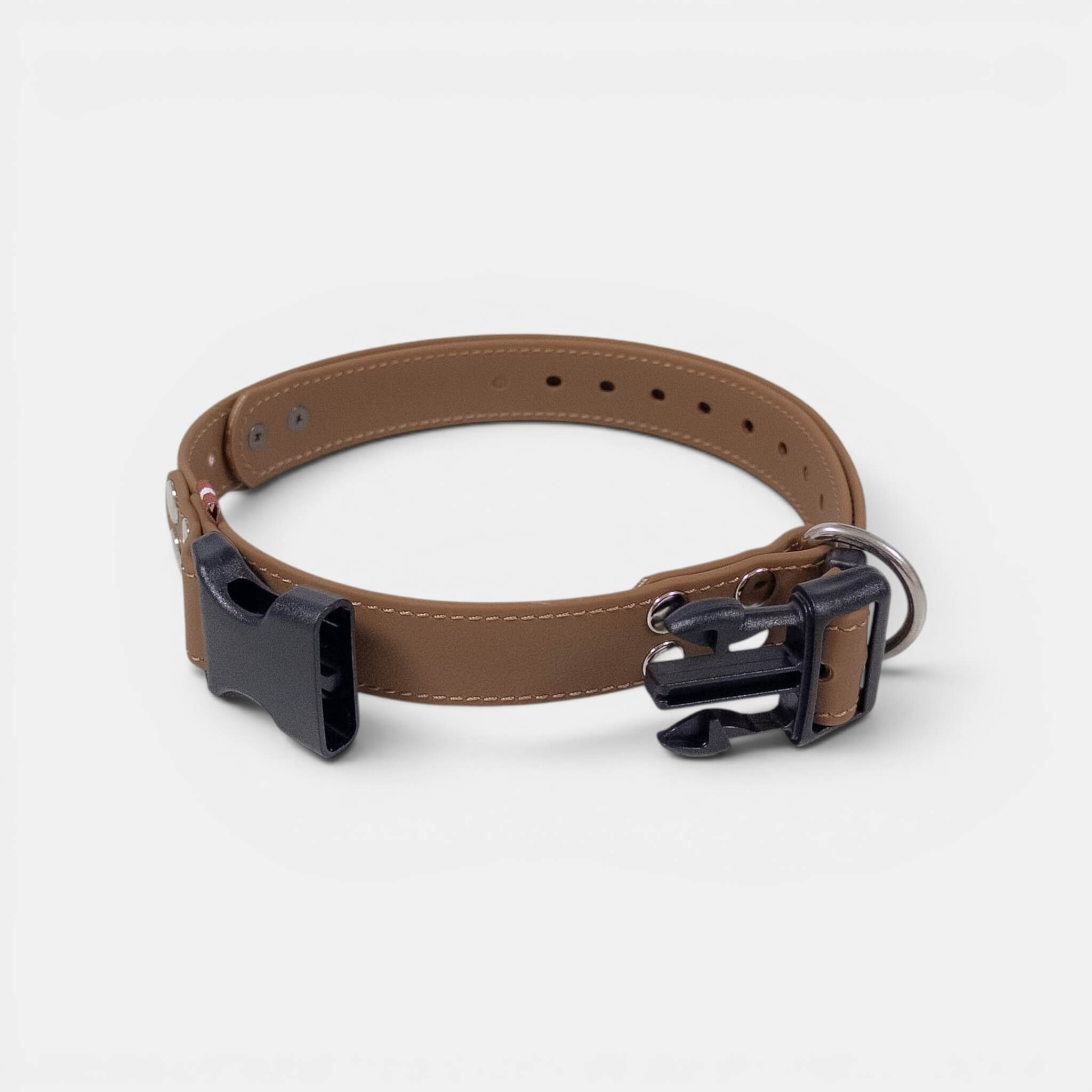 EasyFit Waterproof Dog Collar - Brown