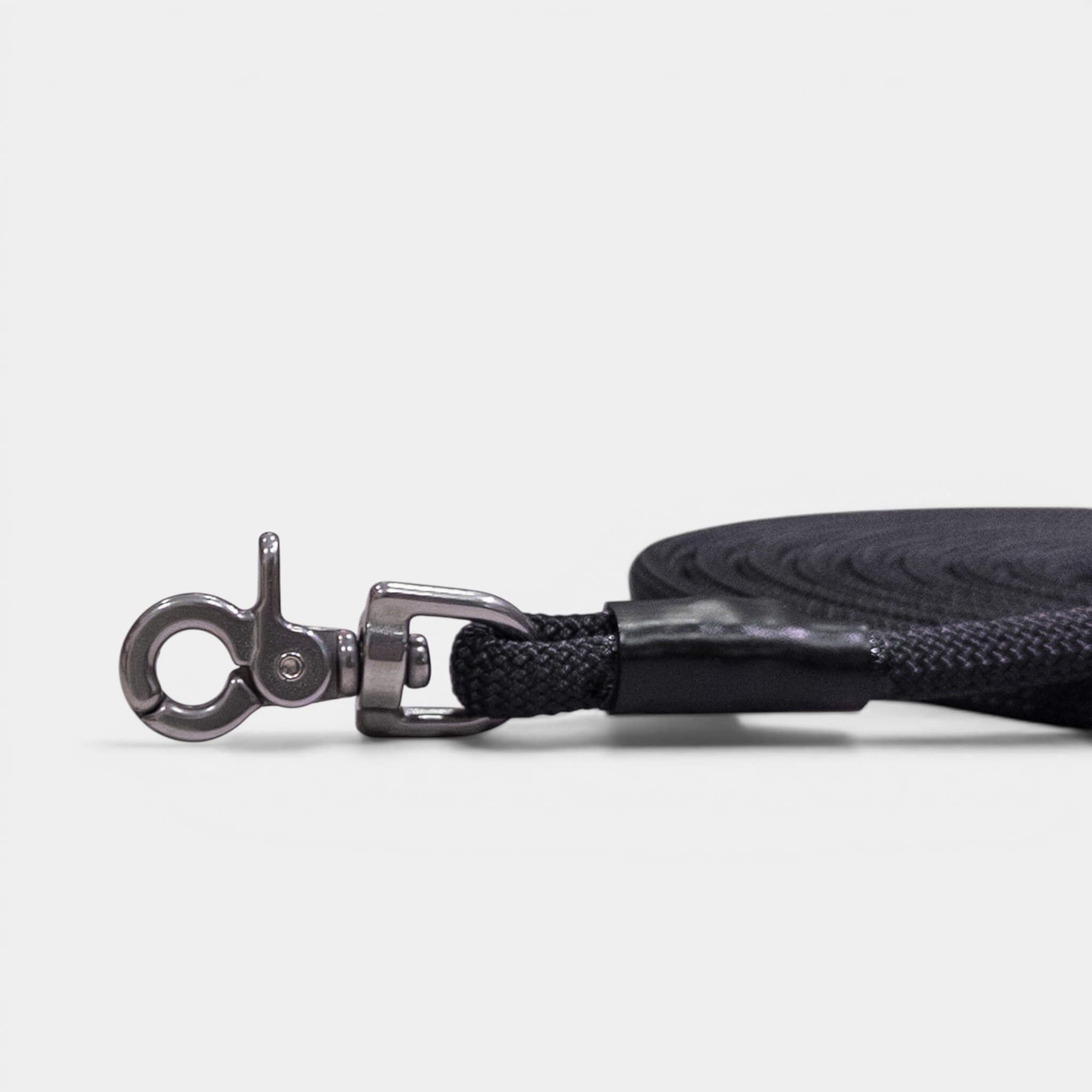 Rope Dog Leash - Black