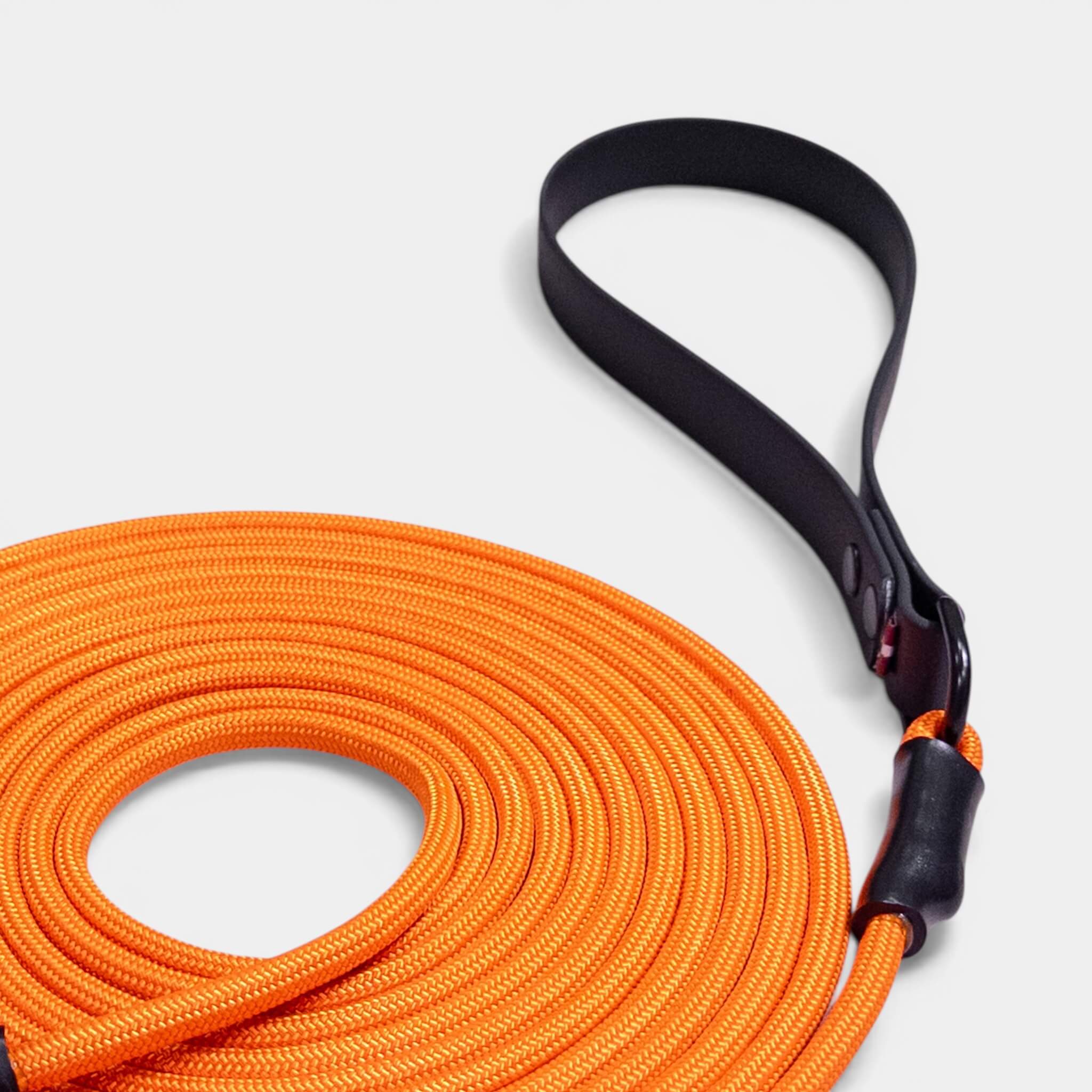 Rope Dog Leash - Orange