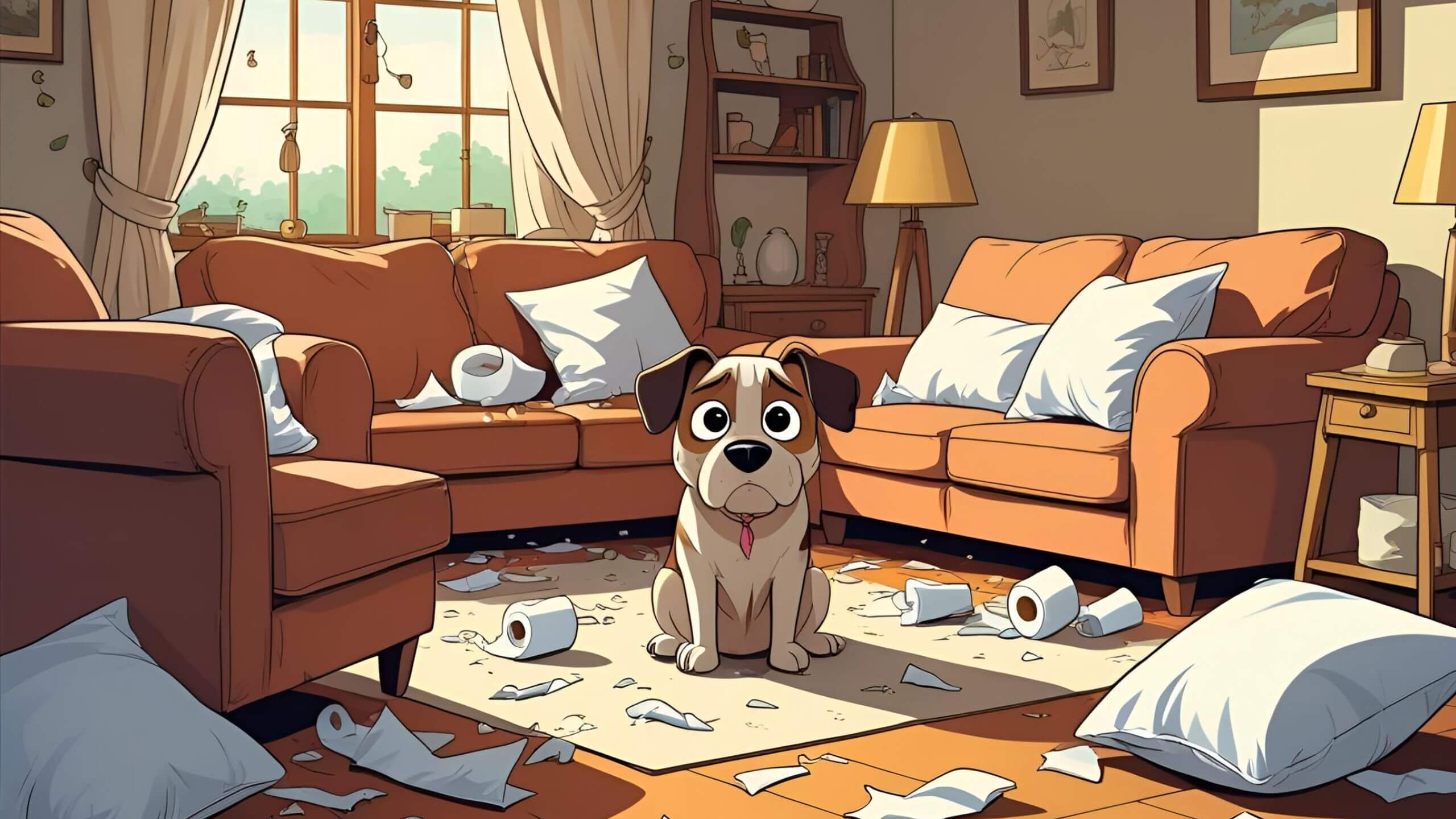 Suņu atšķirtības sindroms: Kad palikšana vienatnē kļūst par īstu problēmu