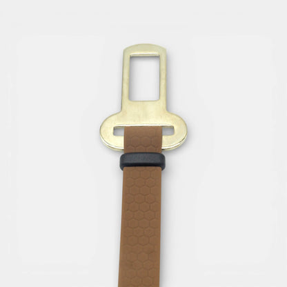 Auto drošības siksna suņiem - Brūna