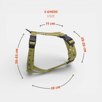 EasyFit Anatomical Waterproof Dog Harness - Brown