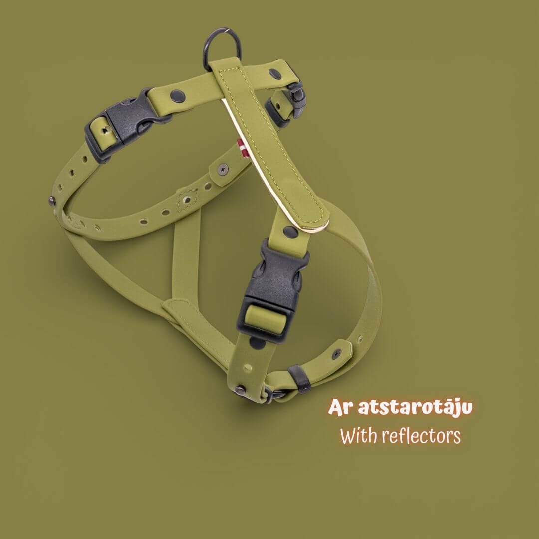 EasyFit Anatomical Waterproof Dog Harness - Brown