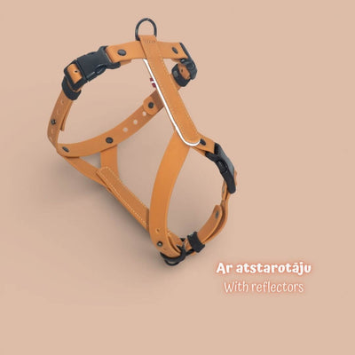 EasyFit Anatomical Waterproof Dog Harness - Brown