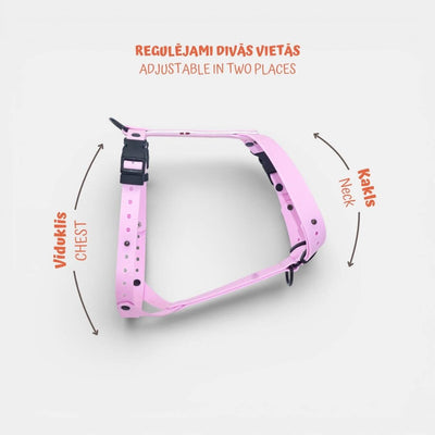 EasyFit Anatomical Waterproof Dog Harness - Brown