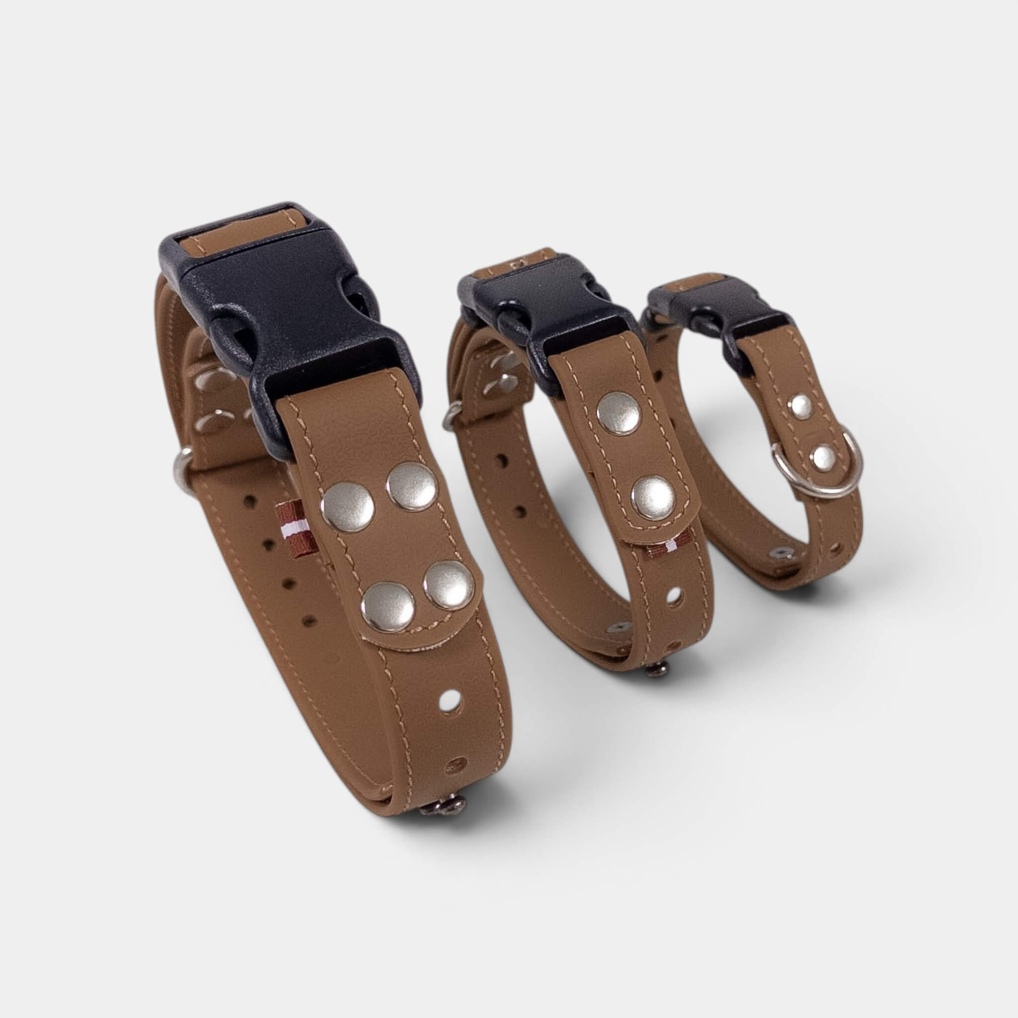 EasyFit Waterproof Dog Collar - Brown