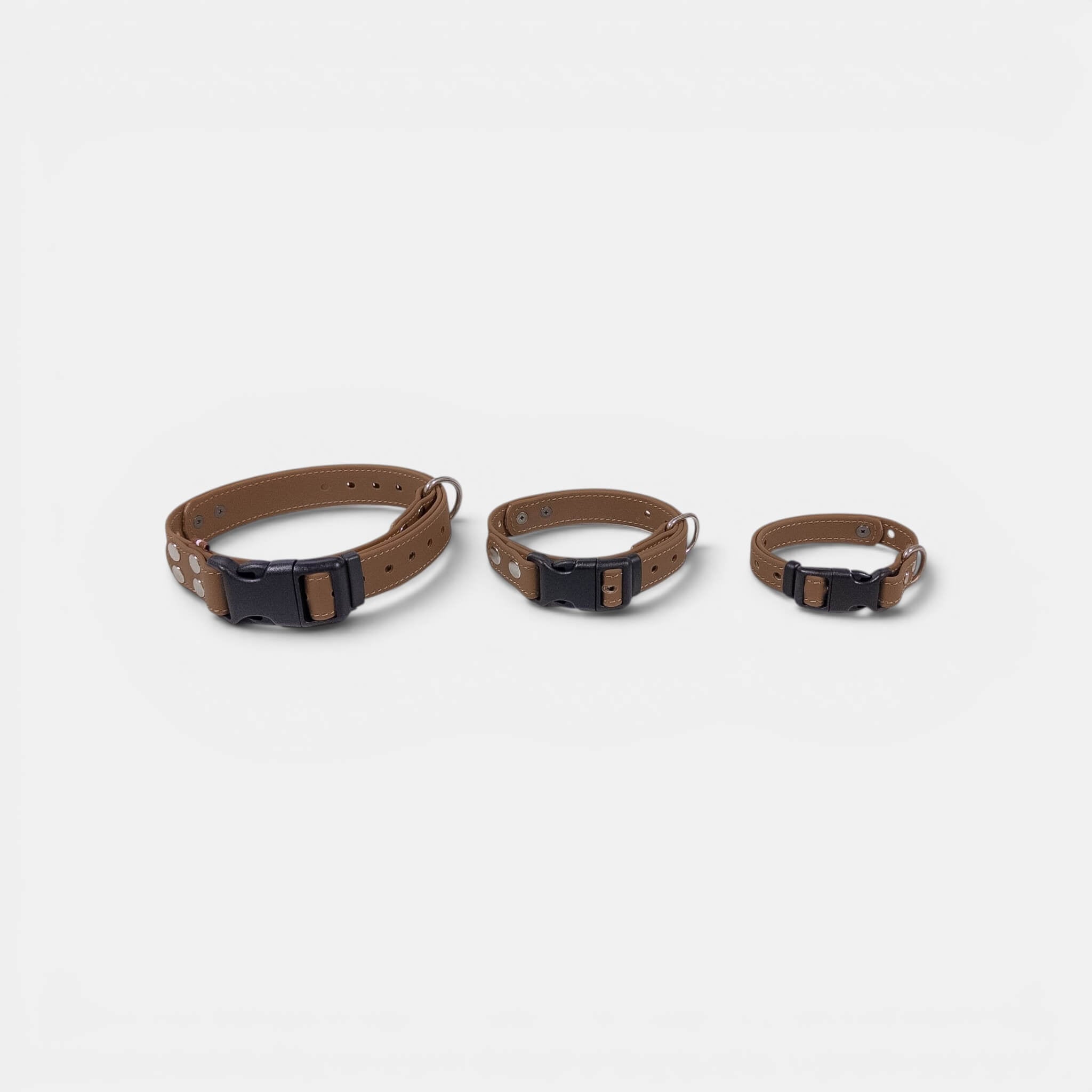 EasyFit Waterproof Dog Collar - Brown