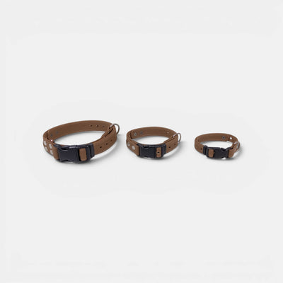 EasyFit Waterproof Dog Collar - Brown