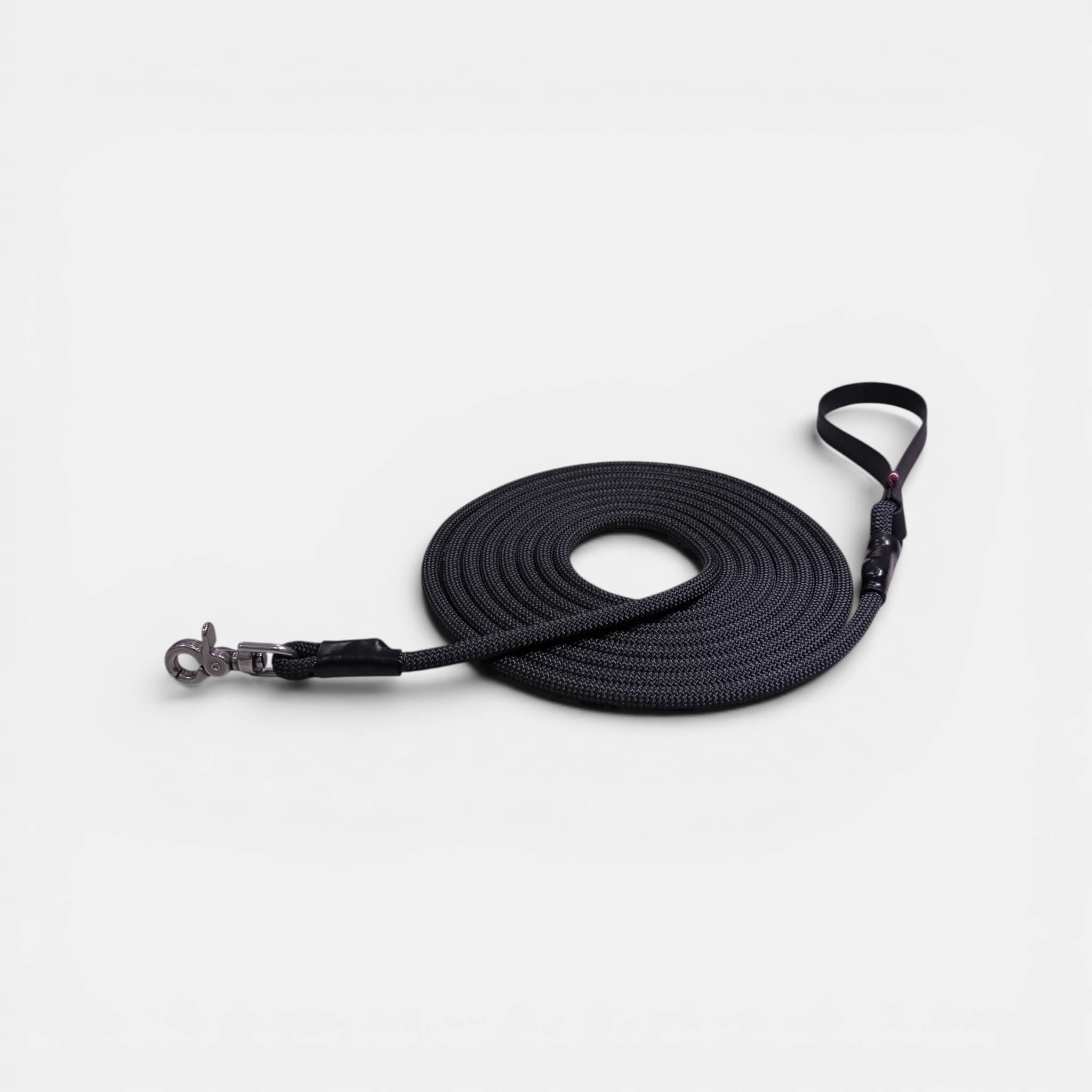 Rope Dog Leash - Black