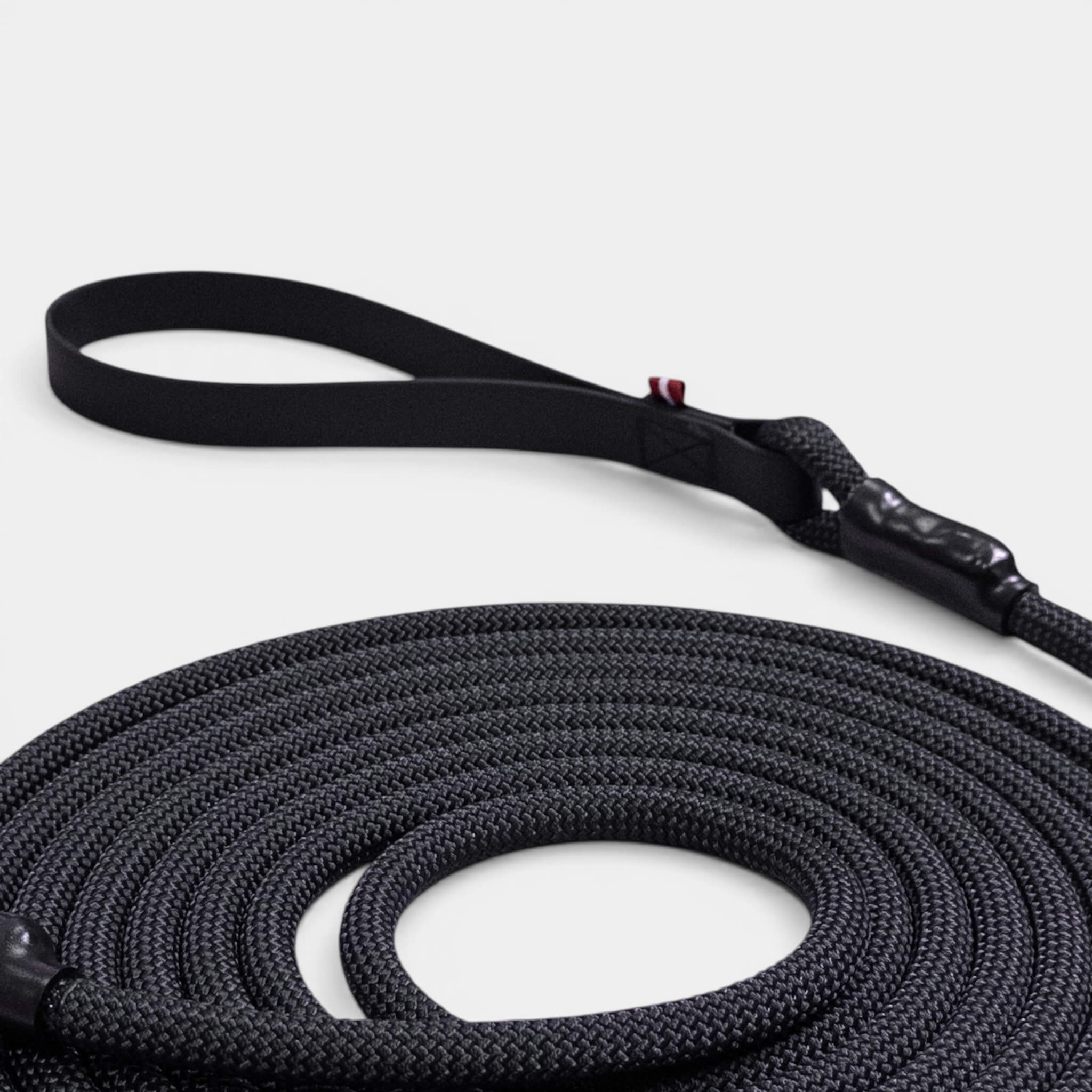 Rope Dog Leash - Black