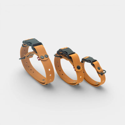 EasyFit Waterproof Dog Collar - Brown